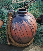 Taz Pollard Over the Breakwater Ceramics Rope Copper 59 x 38cm 2 (1)